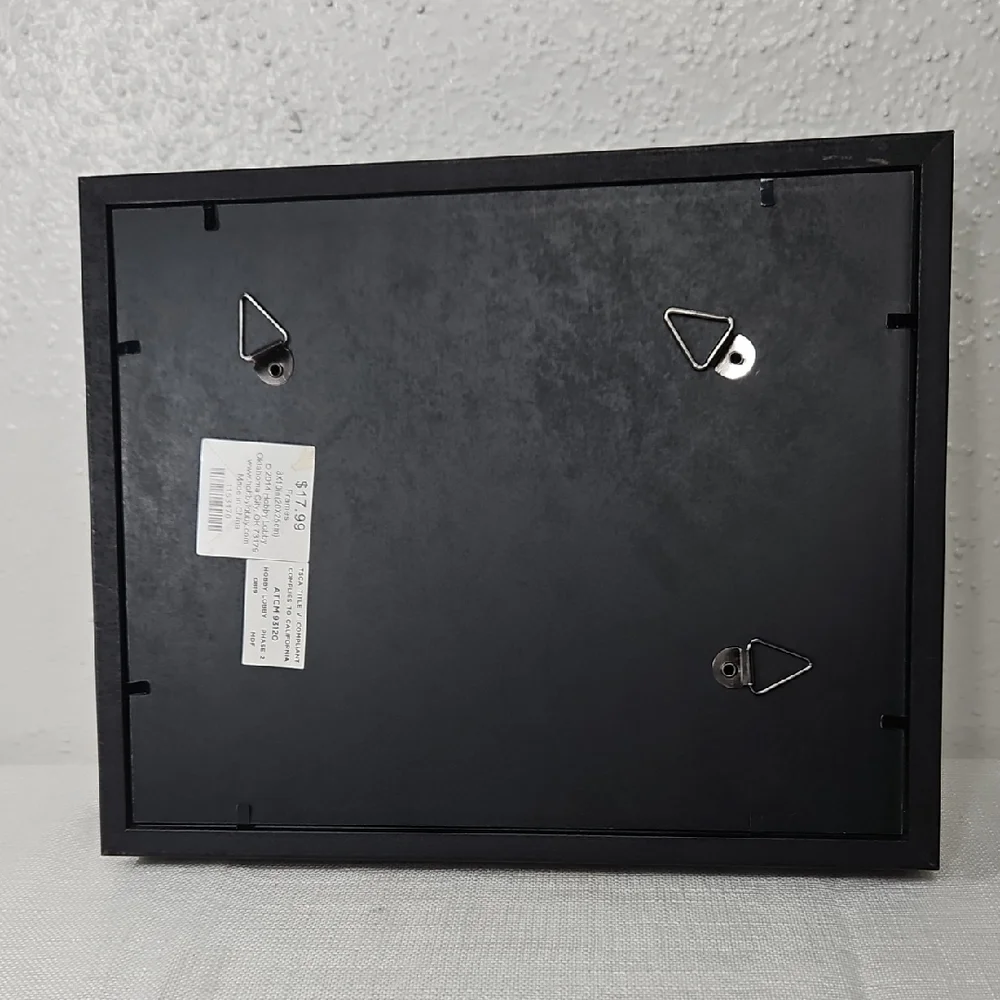 NWT Hobby Lobby Green Tree Gallery Black Velvet Back Shadow Box 8x10
